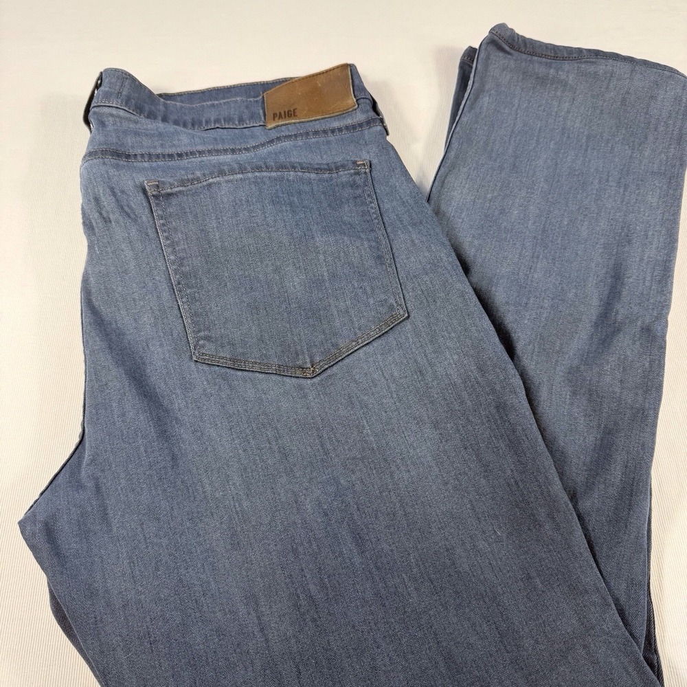 Paige Federal Jeans Mens Size 36 Blue Slim Straight Stretch Denim Designer‎